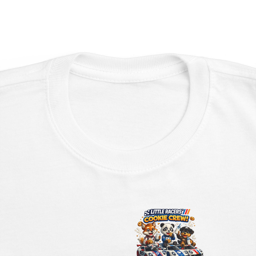 Little Racers Toddler Tee — Cute Racing Paw Patrol Style Graphic