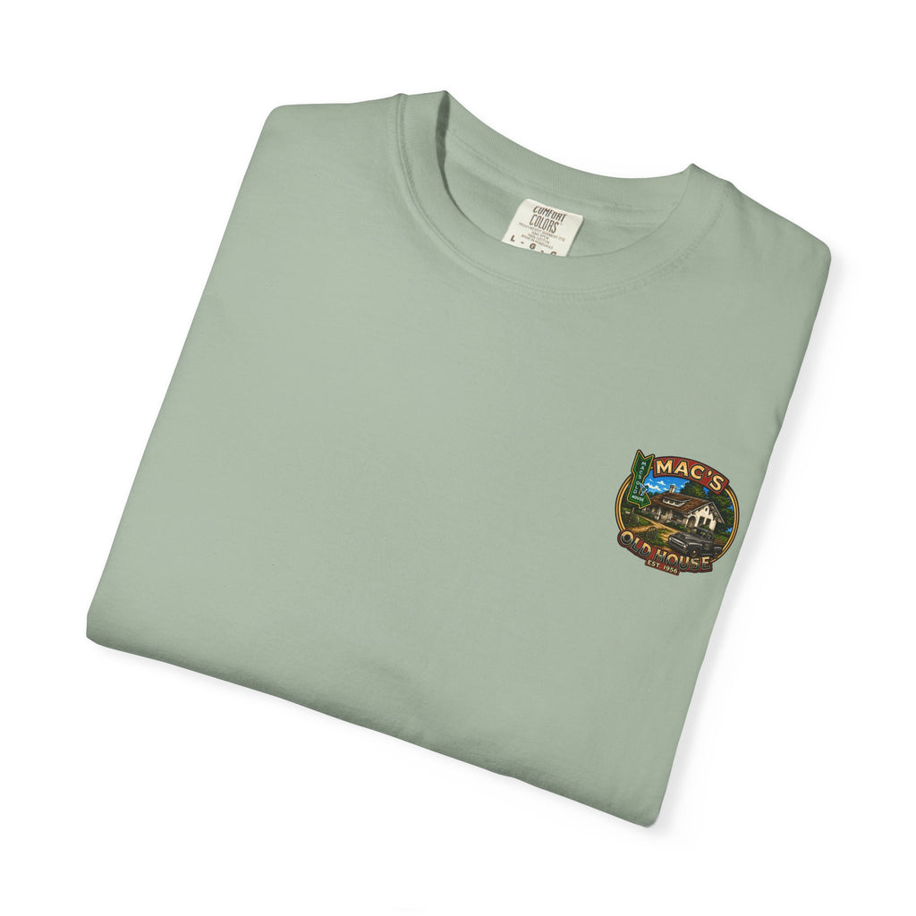 Mac's Old House Antioch CA Vintage T-Shirt — Retro Diner Night Scene (Est. 1956)