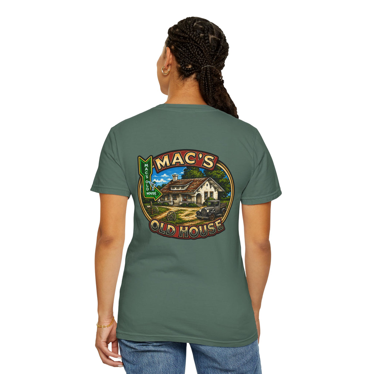 Mac’s Old House Vintage Logo T-Shirt