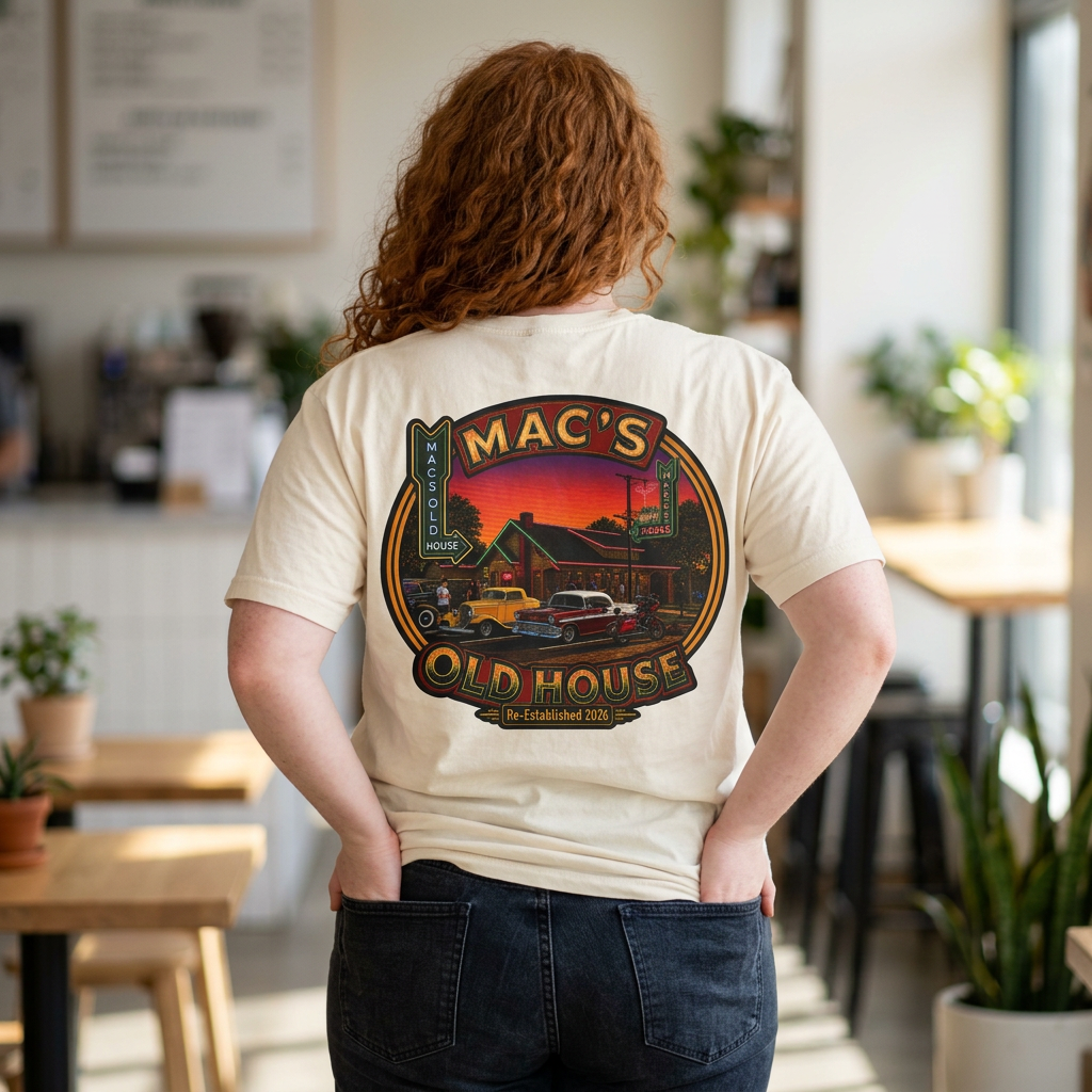 Mac’s Old House Re-Established 2026 T-Shirt
