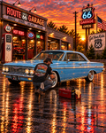 Route 66 Garage – Skyline Glide ’61 Impala Tee