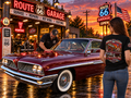 Cherry Six-One | 1961 Pontiac Bonneville Route 66 Garage Tee