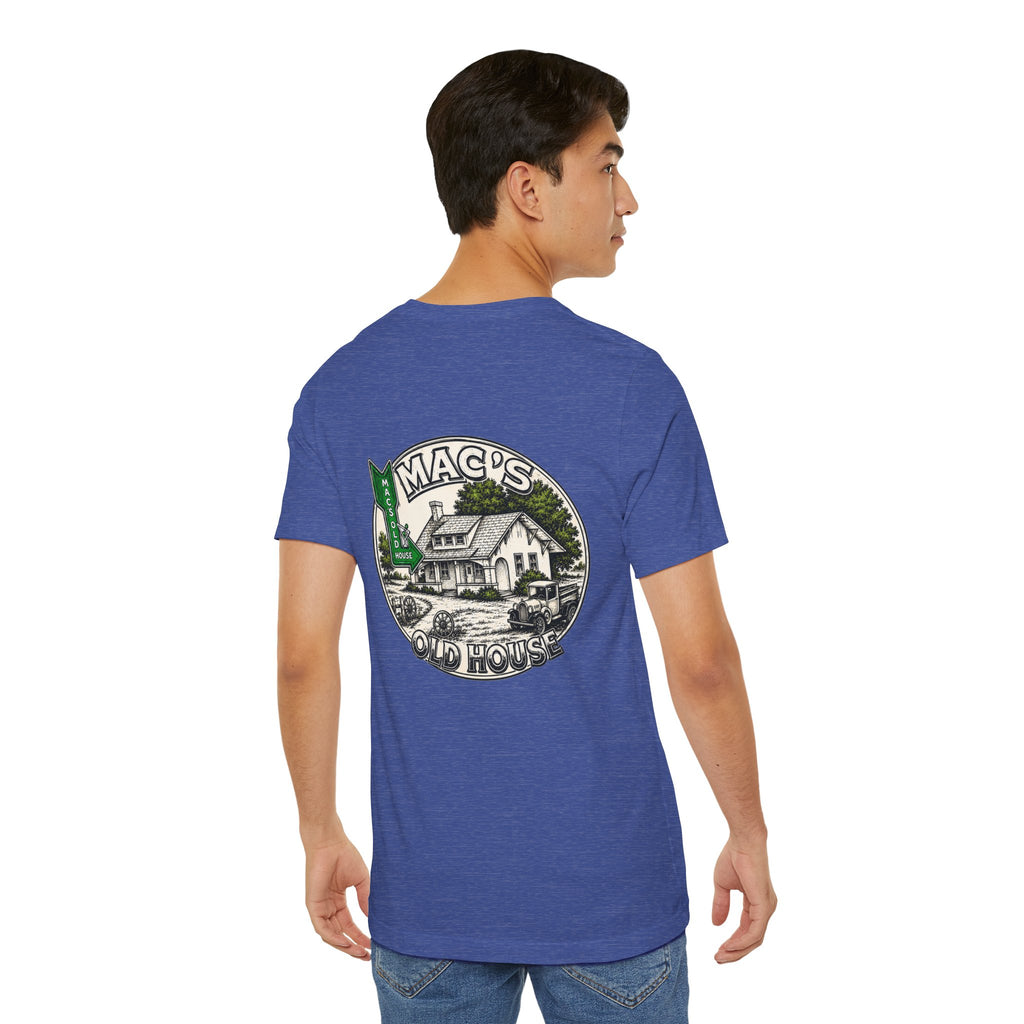 Mac's Old House Tee — Vintage Country House Graphic T-Shirt