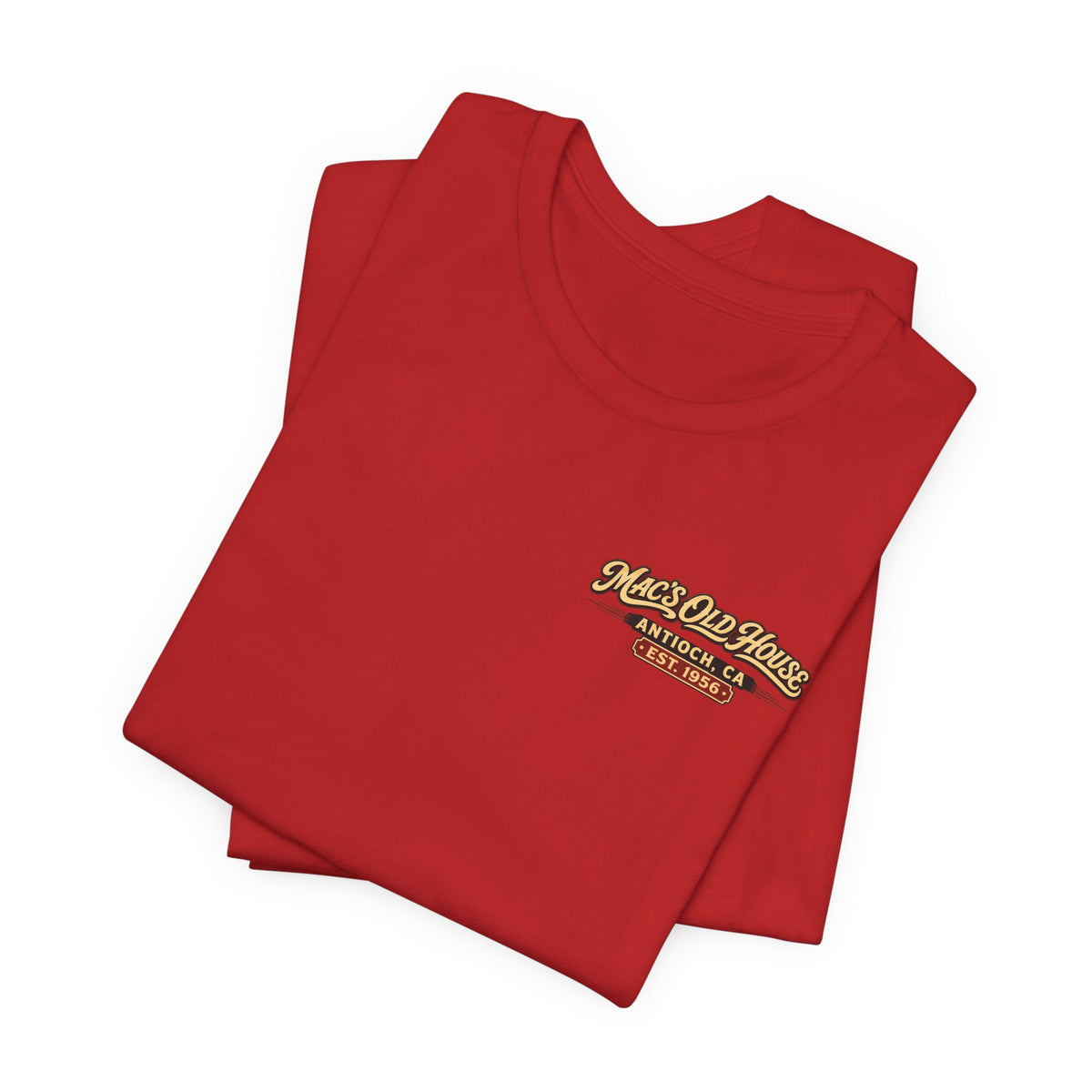 Mac's Old House Tee — Vintage Country House Graphic T-Shirt