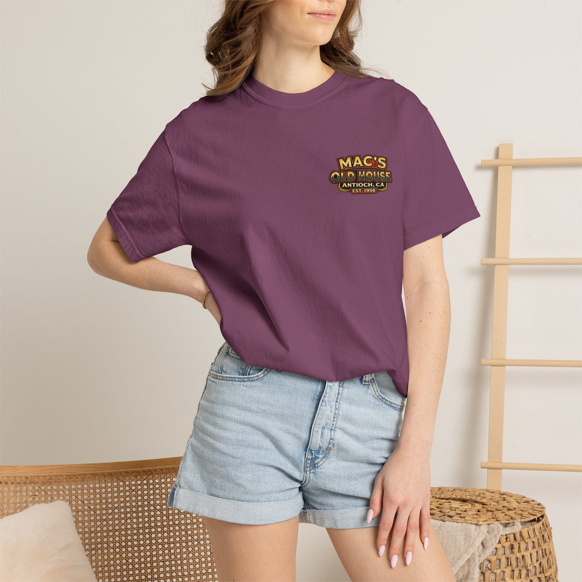 Mac’s Old House Vintage Logo T-Shirt
