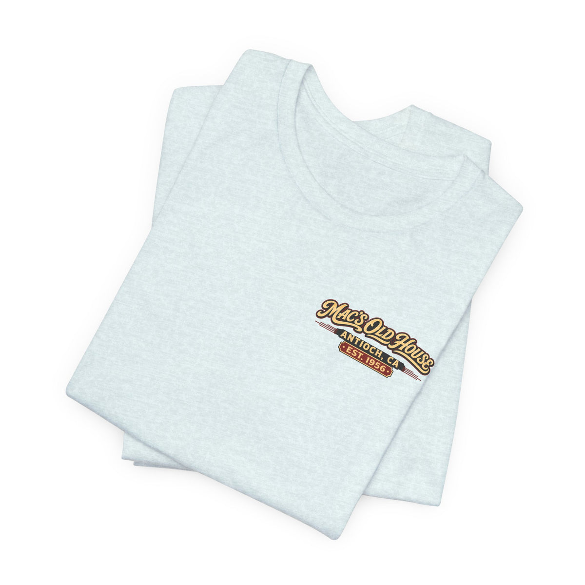 Mac's Old House Tee — Vintage Country House Graphic T-Shirt