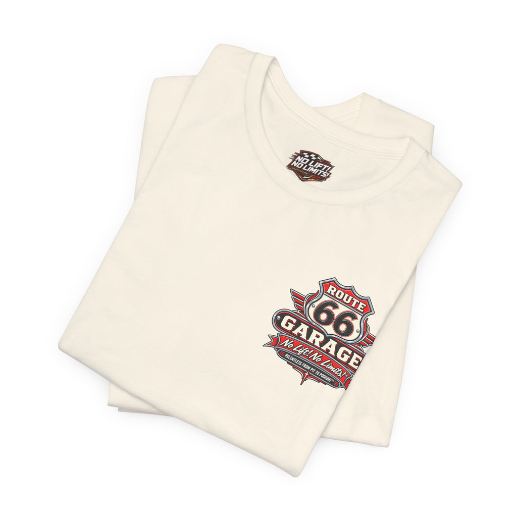 Bobber Motorcycle T-Shirt – Custom Vintage Bike Graphic Tee | Route 66 Garage