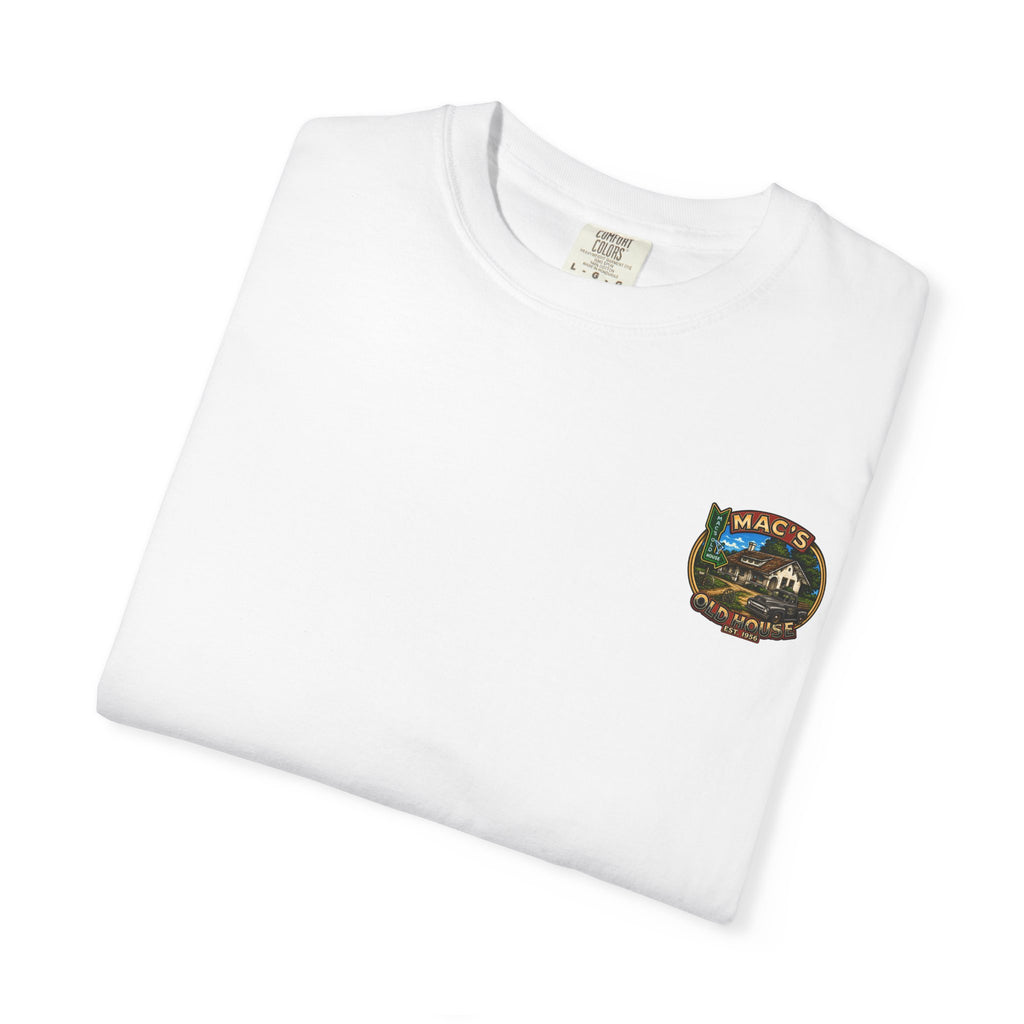 Mac's Old House Antioch CA Vintage T-Shirt — Retro Diner Night Scene (Est. 1956)