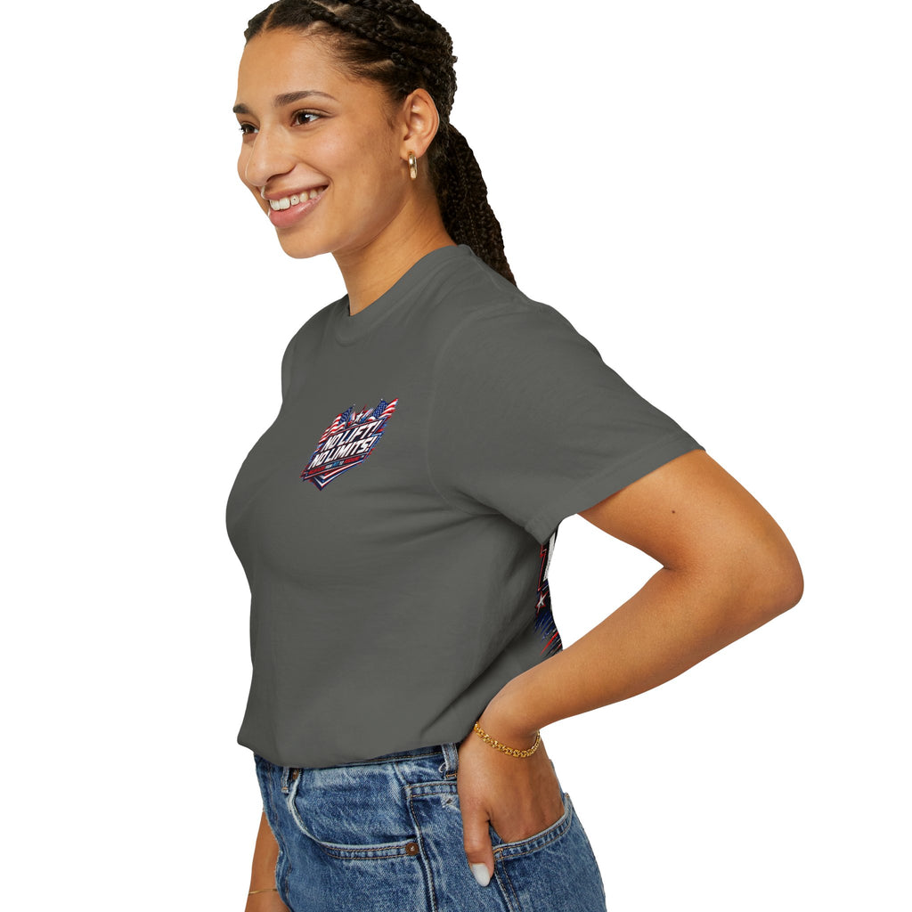 Patriotic '250 Years No Lift, No Limits' T-Shirt