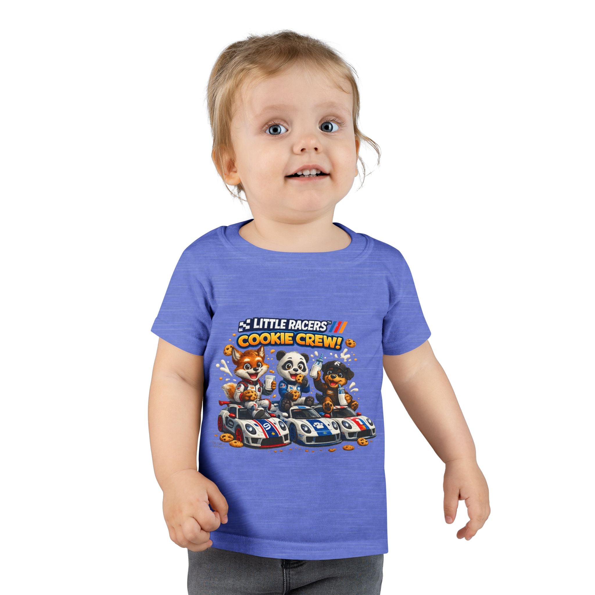 Limited Release: Little Racers Cookie Crew! Cute Animal Racecar Graphic