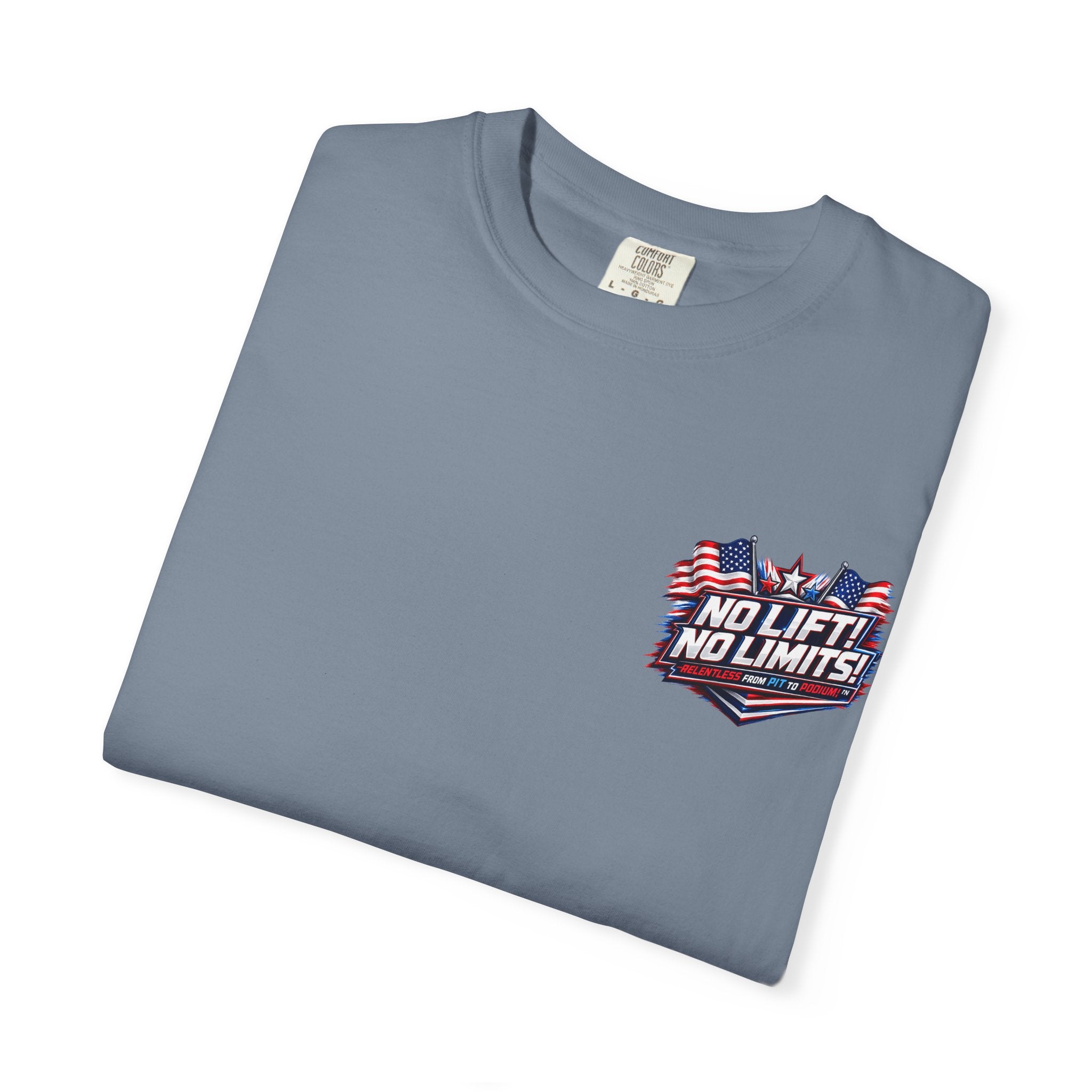 Patriotic '250 Years No Lift, No Limits' T-Shirt