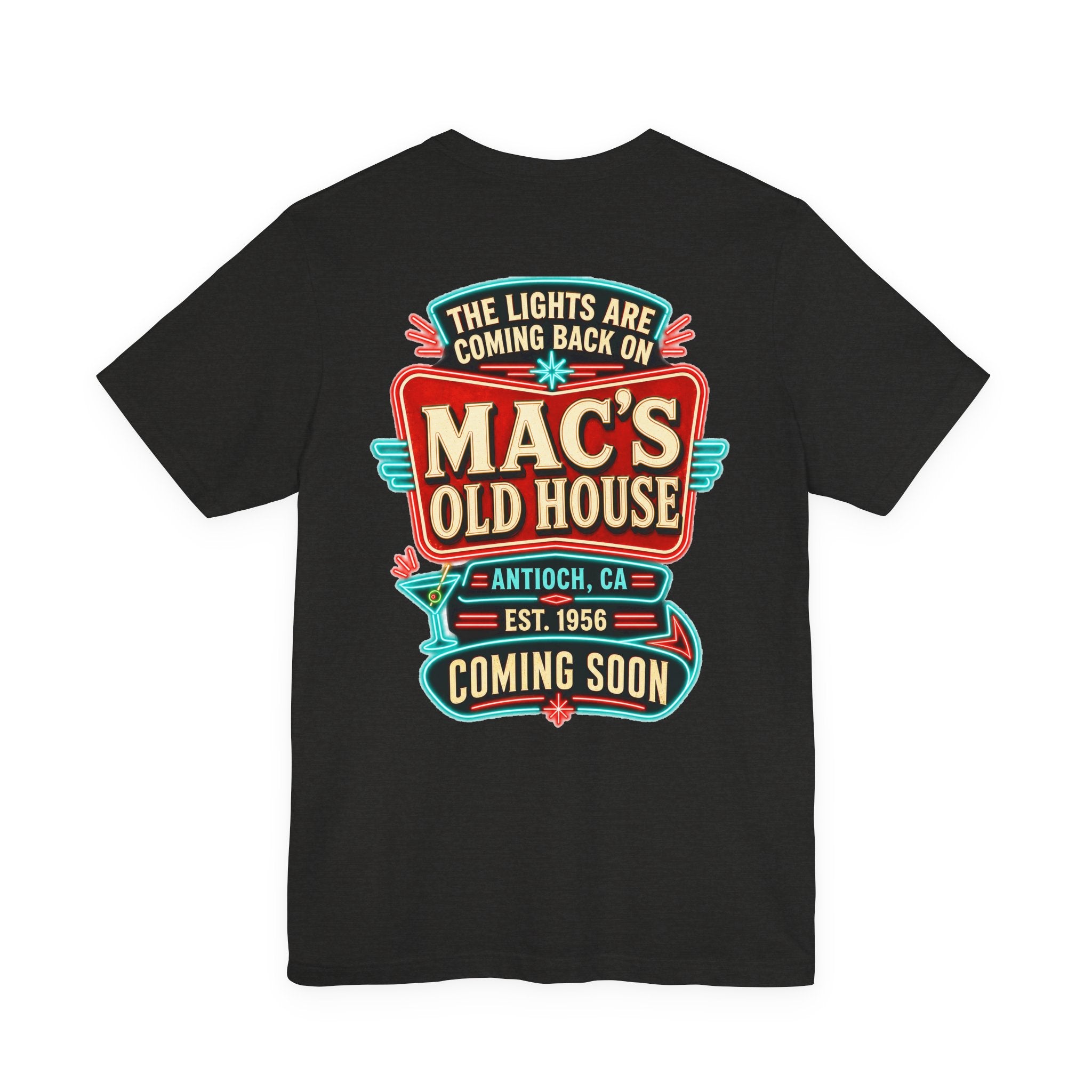 Mac’s Old House “The Lights Are Coming Back On” Coming Soon Shirt