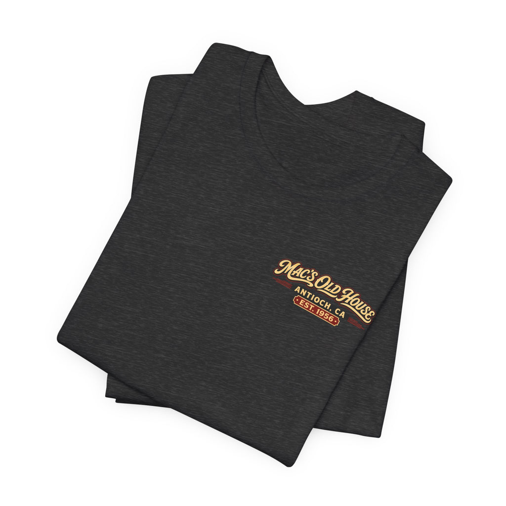 Mac's Old House Tee — Vintage Country House Graphic T-Shirt