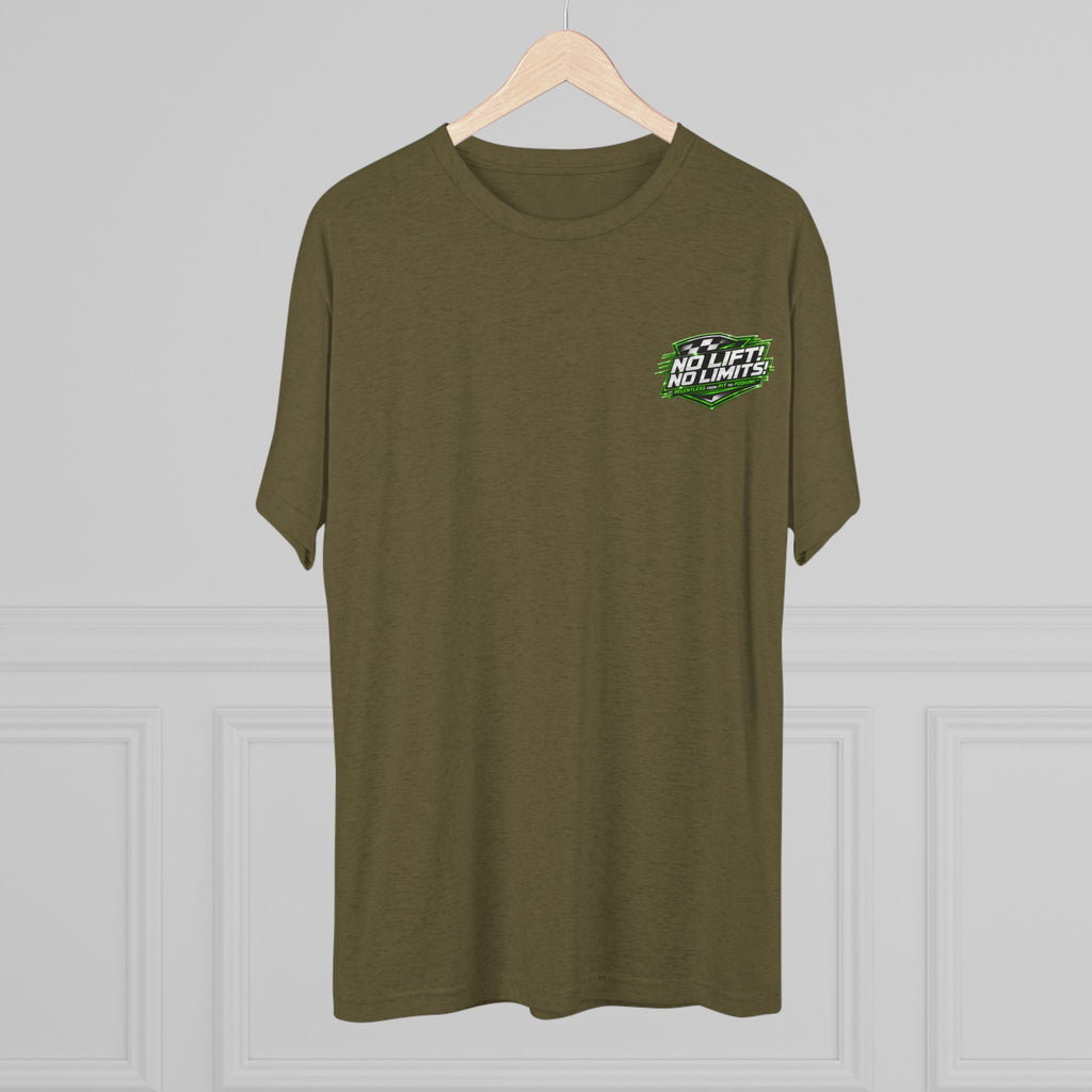 Bet On Me Racing Tee — "No Lift! No Limits!" Go-Kart Graphic Shirt