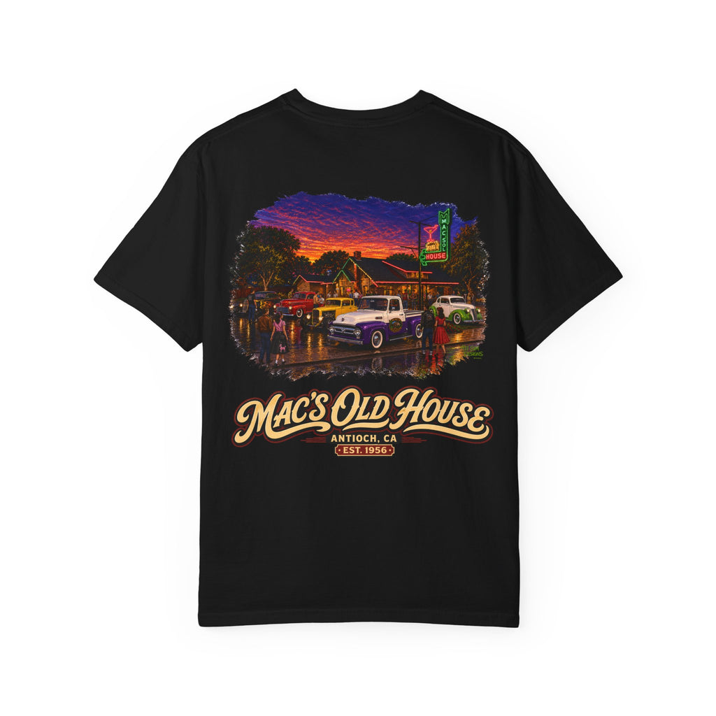 Mac’s Old House T-Shirt — Vintage Diner Scene Tee