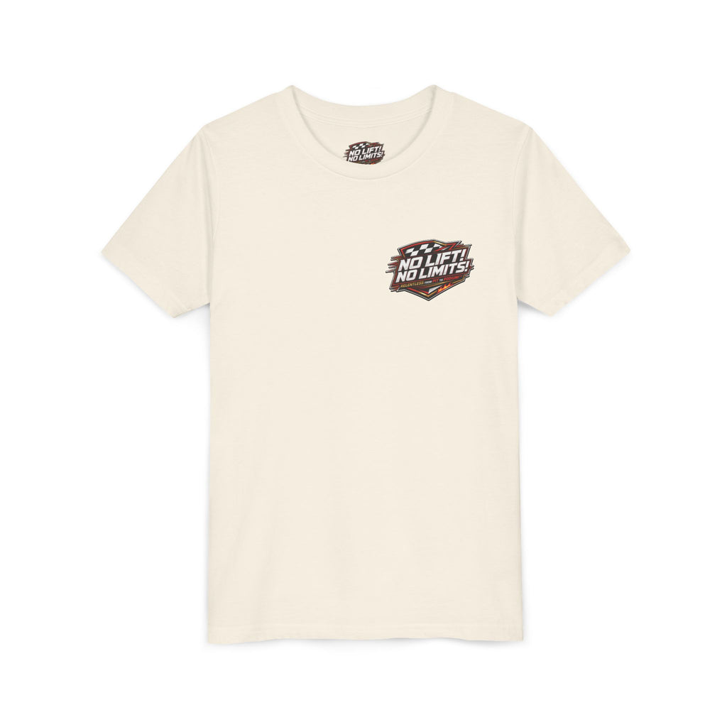 Youth Tee — Eat. Sleep. Race. Repeat. Panda Kart Racing Tee