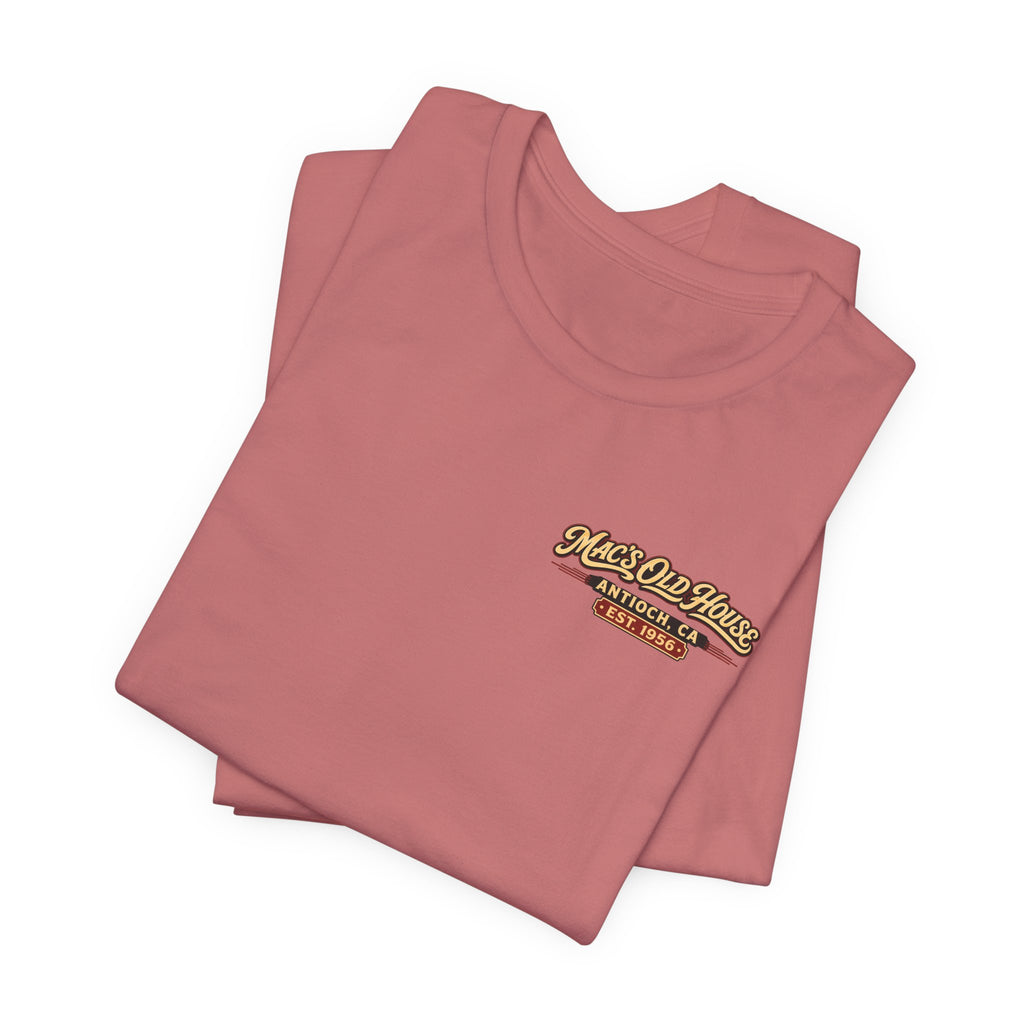 Mac's Old House Tee — Vintage Country House Graphic T-Shirt