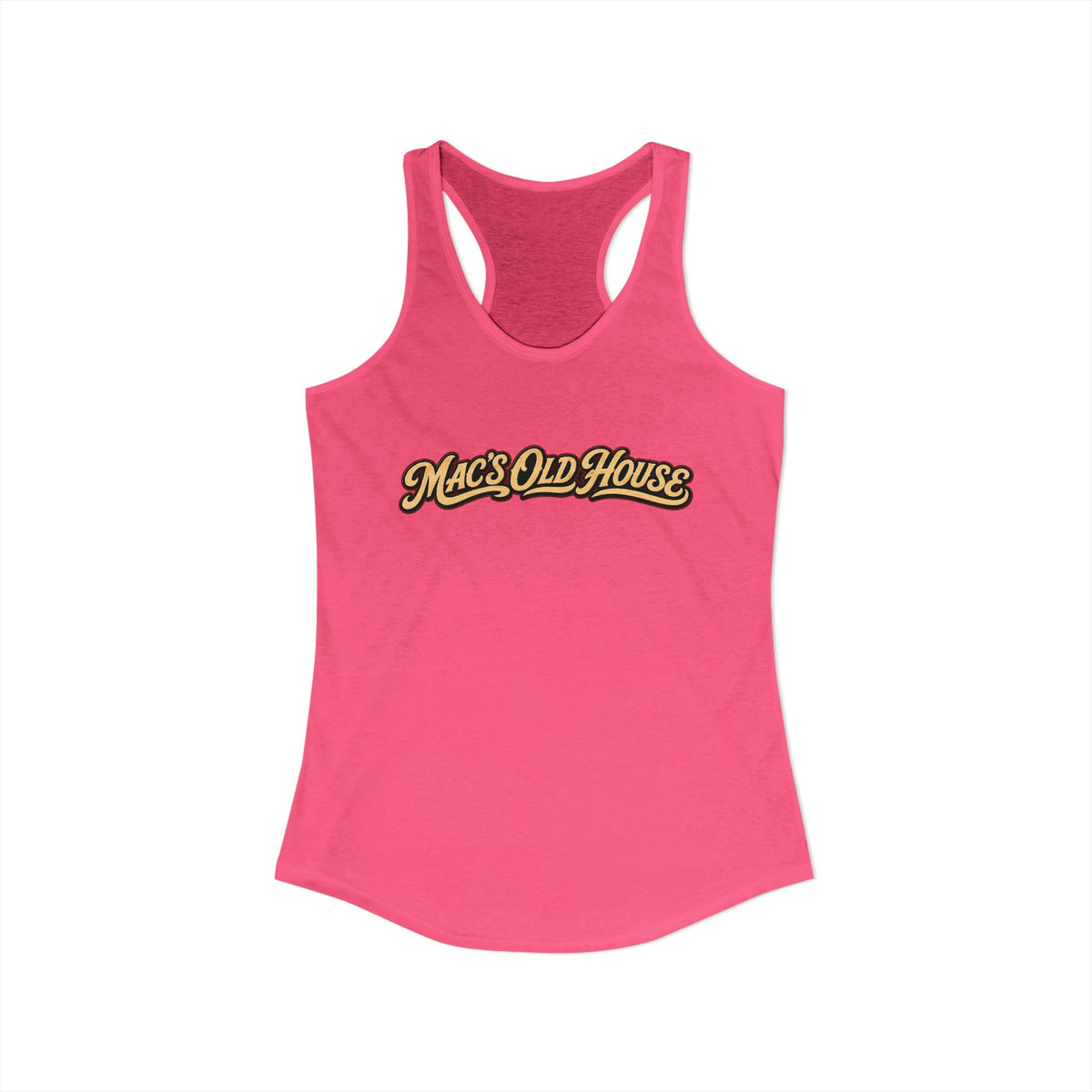 Mac’s Old House Women’s Racerback Tank