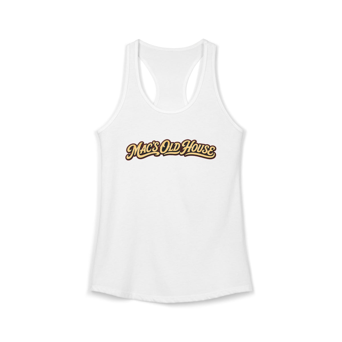 Mac’s Old House Old School Minestrone Women’s Racerback Tank – Antioch, CA