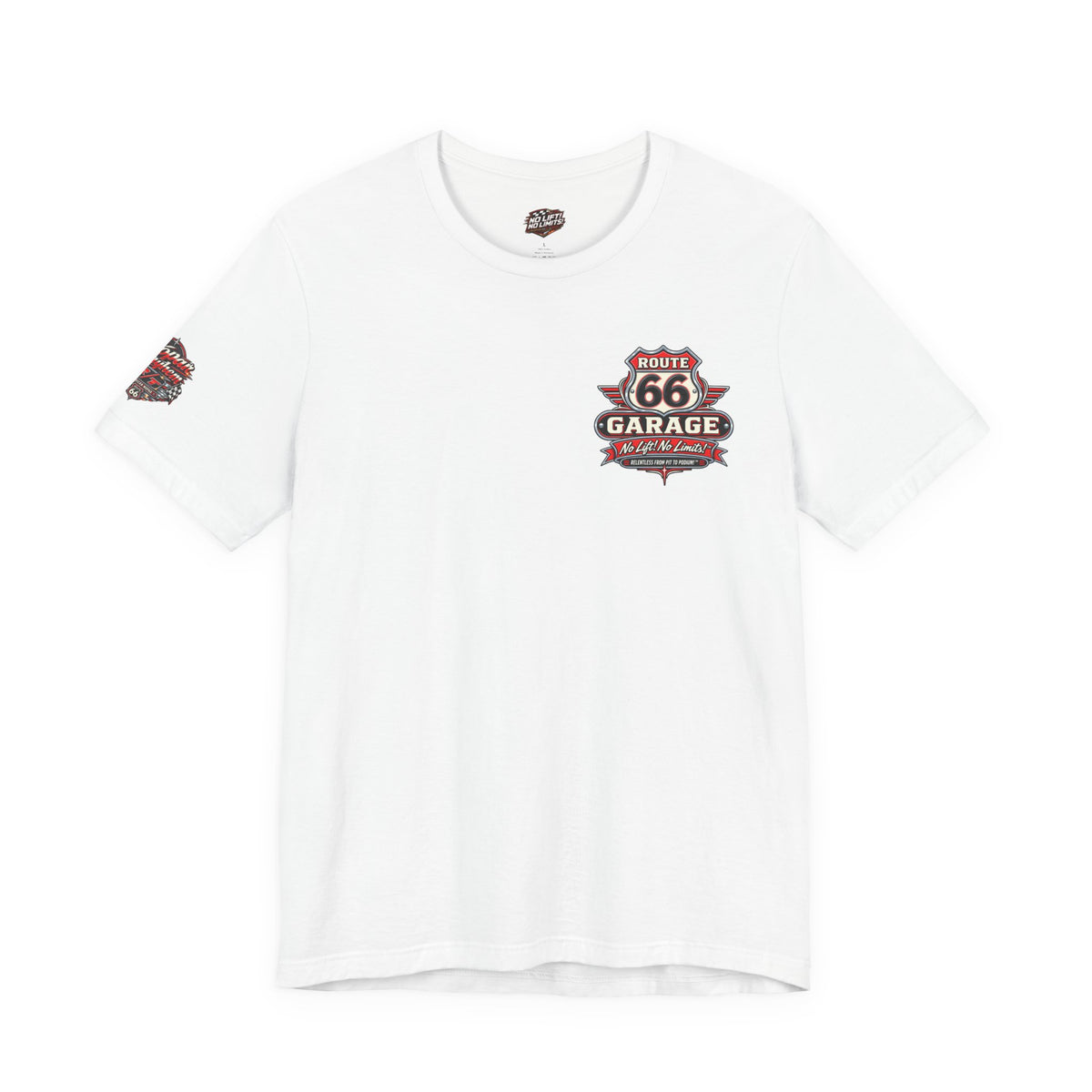 Classic Mopar Muscle Car T-Shirt – Black & Red R/T Graphic Tee | Route 66 Garage