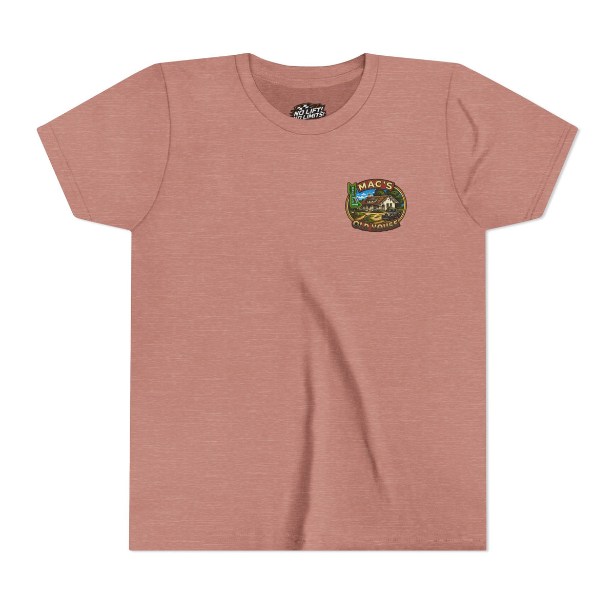 Youth Tee — "Mac's Minestrone" Retro Soup Logo