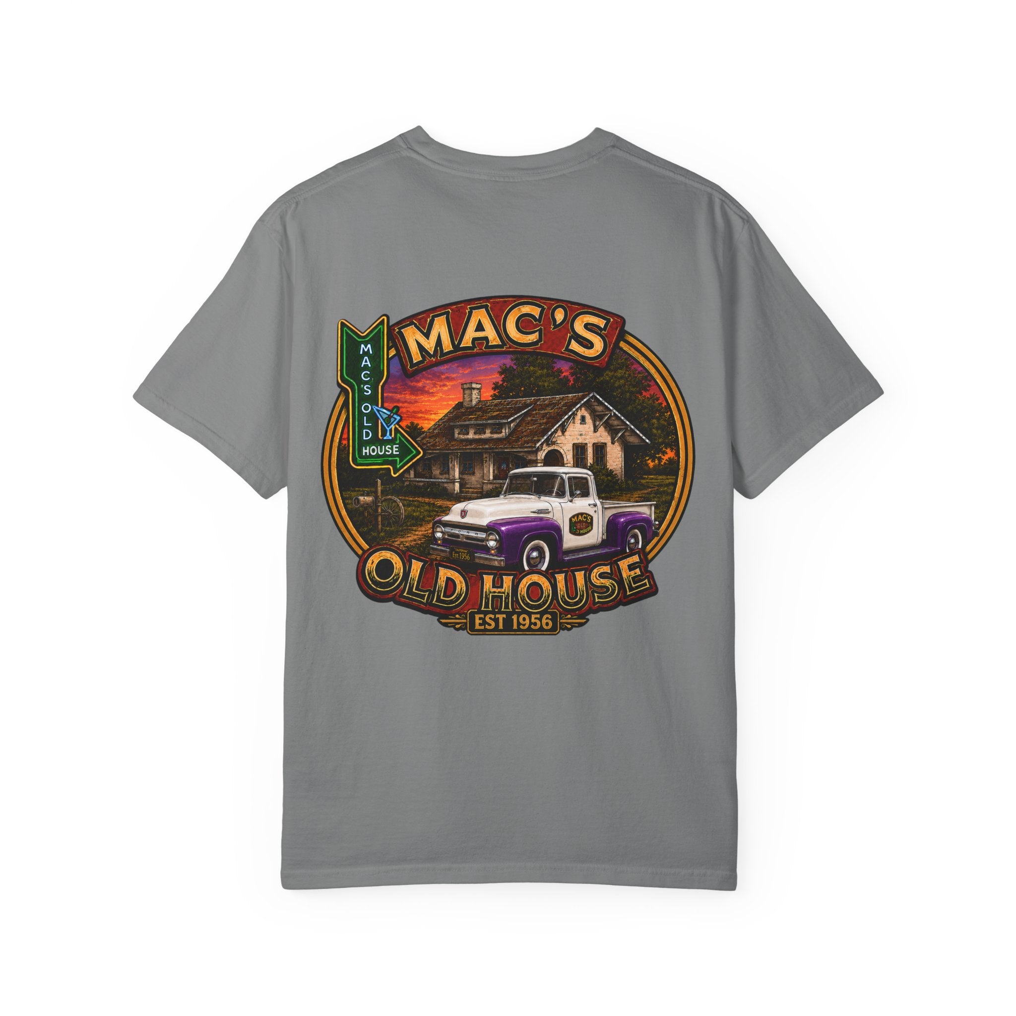 Mac's Old House Vintage Truck T-Shirt