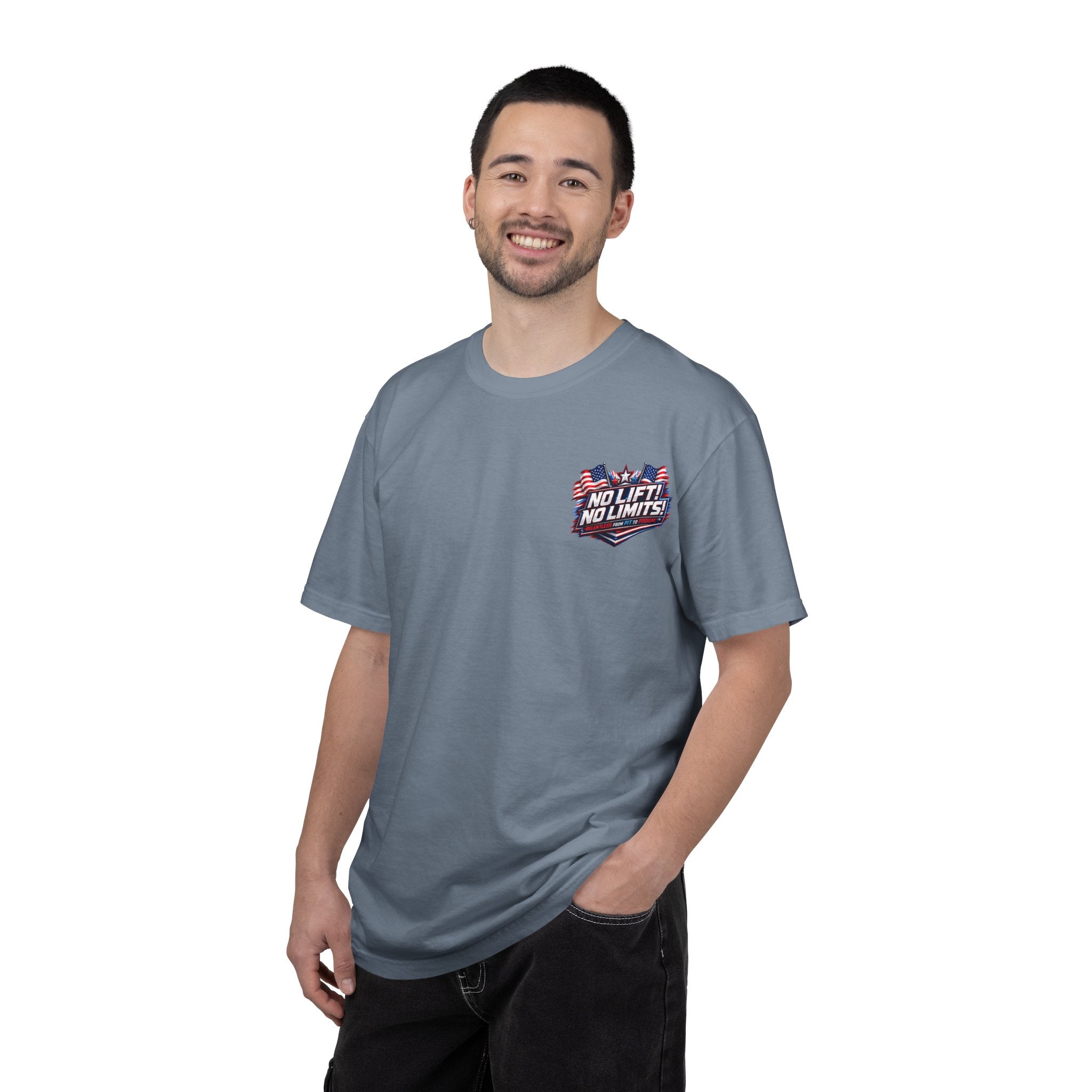 Patriotic '250 Years No Lift, No Limits' T-Shirt