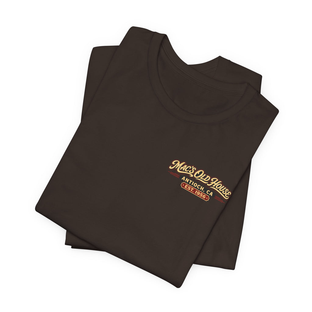 Mac's Old House Tee — Vintage Country House Graphic T-Shirt
