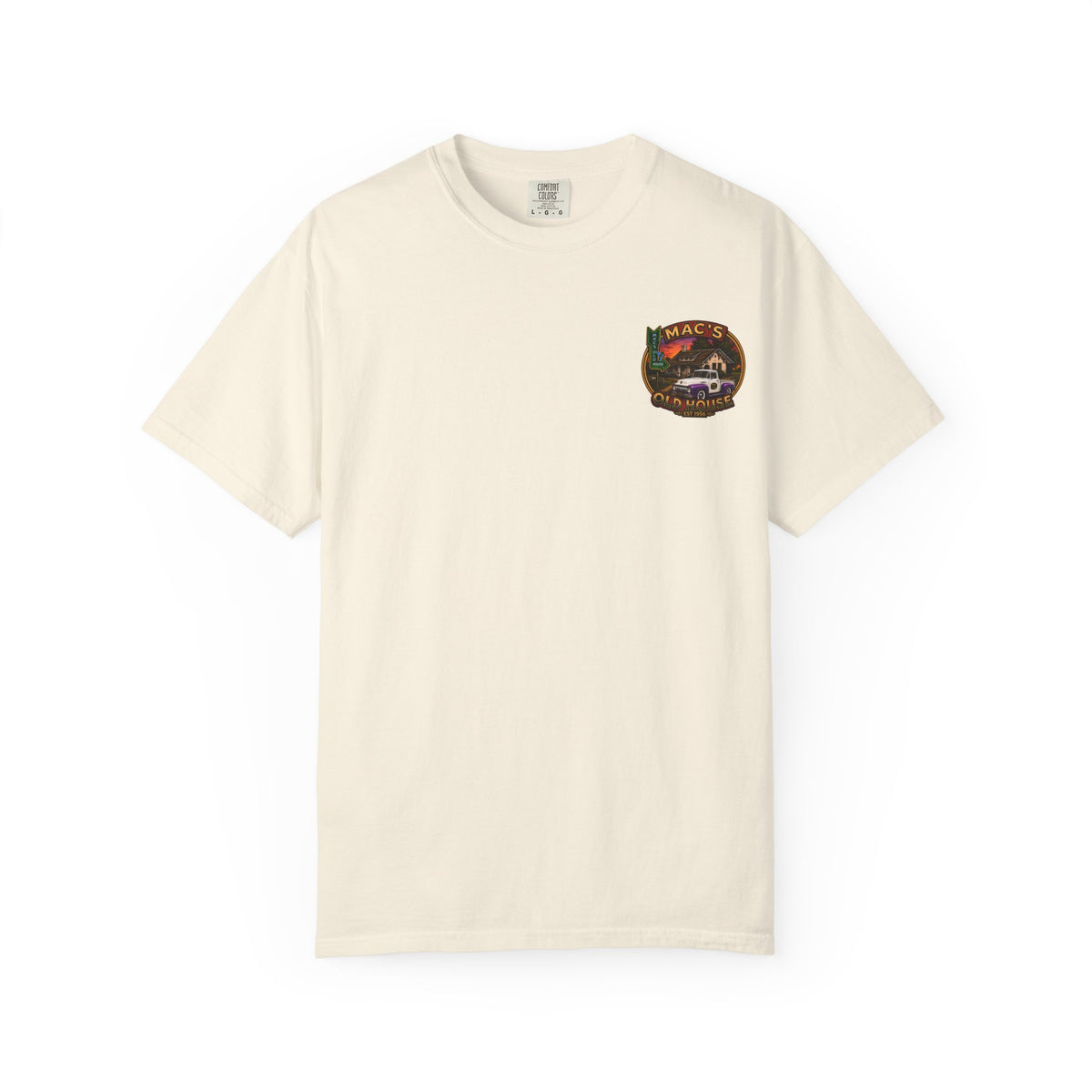 Mac's Old House T‑Shirt — Vintage Antioch, CA Diner Scene