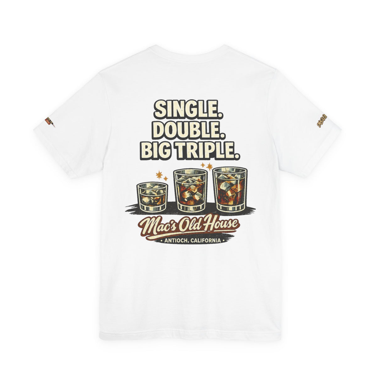 Mac’s Old House — Single. Double. Big Triple. Tee