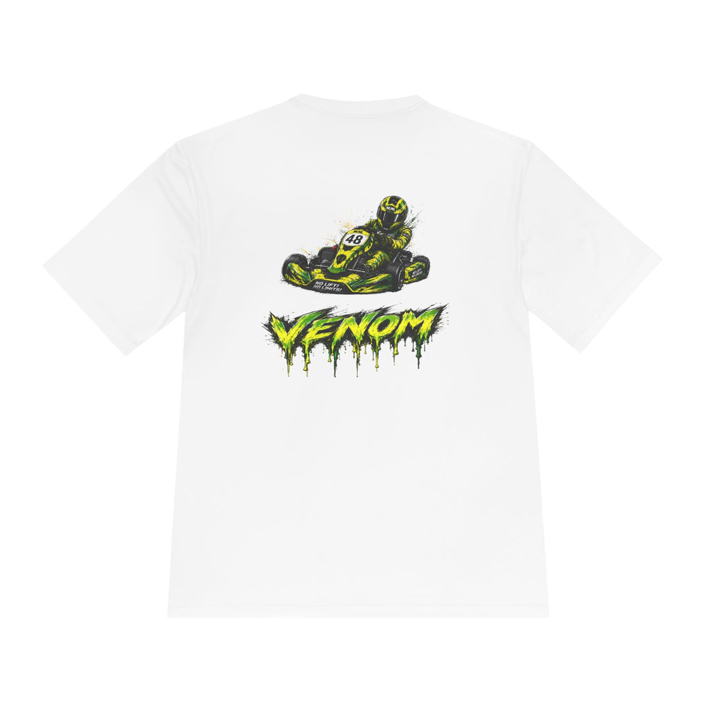 Go-Kart Venom Tee — 'Venom' Racing Moisture-Wicking Shirt