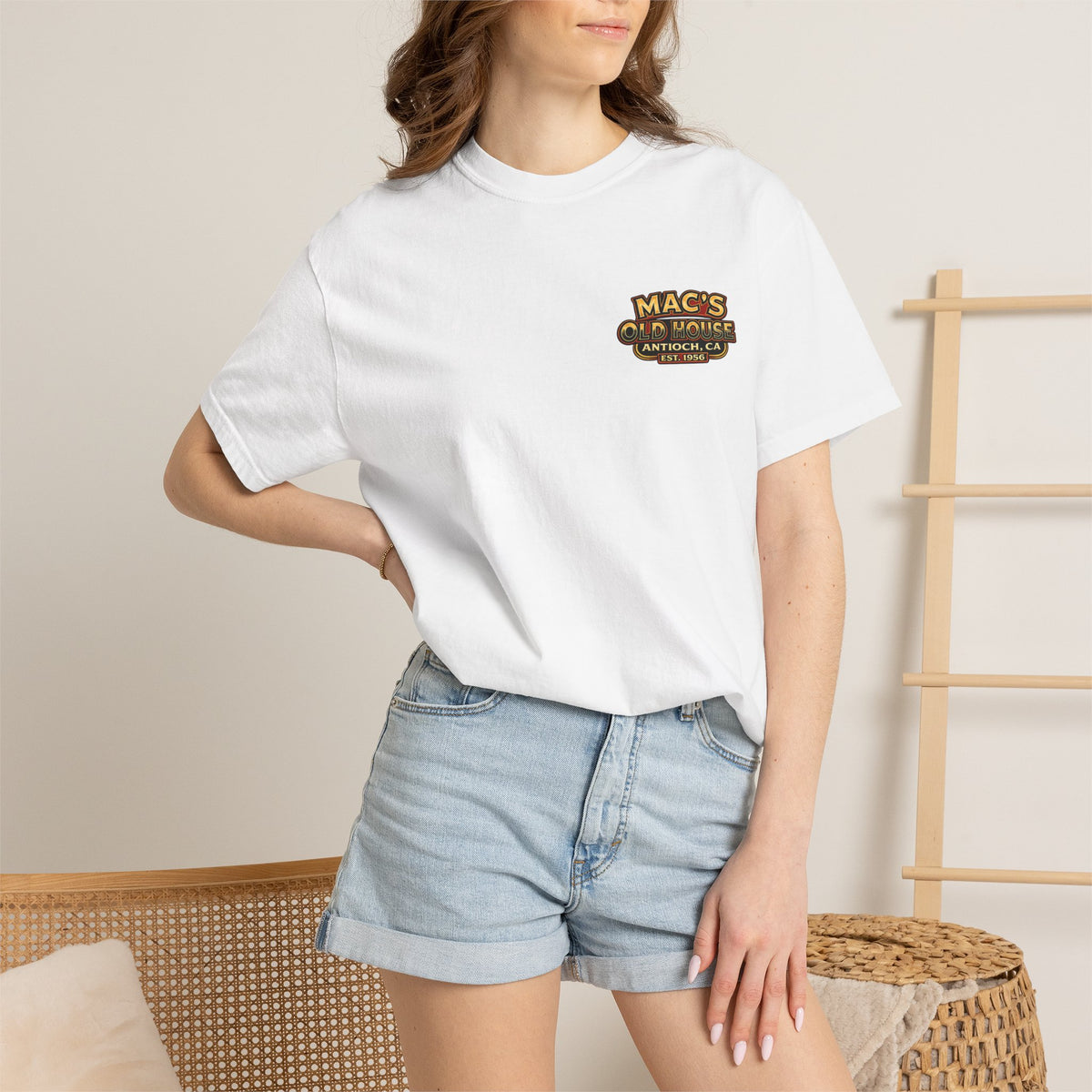 Mac’s Old House Vintage Logo T-Shirt