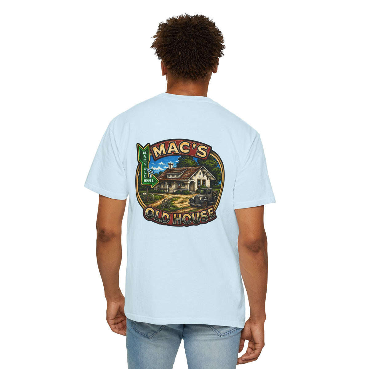 Mac’s Old House Vintage Logo T-Shirt
