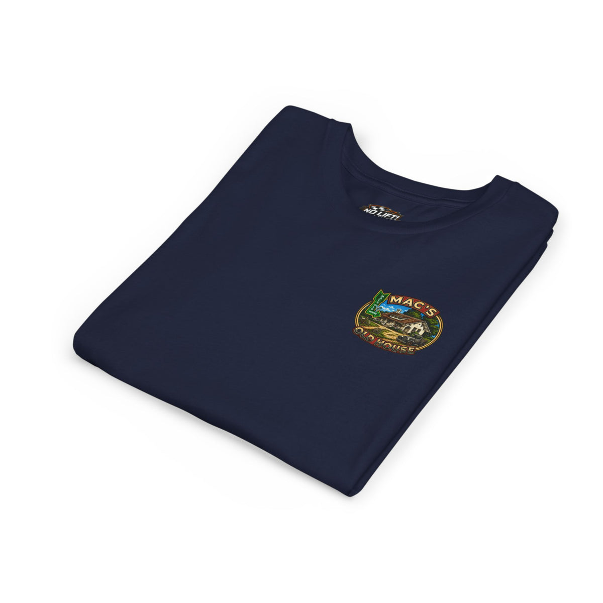 Youth Tee — "Mac's Minestrone" Retro Soup Logo