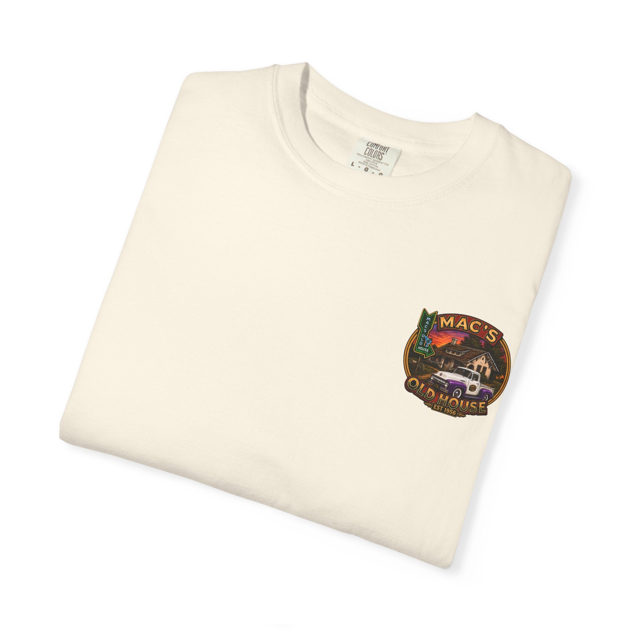 Mac's Old House T‑Shirt — Vintage Antioch, CA Diner Scene