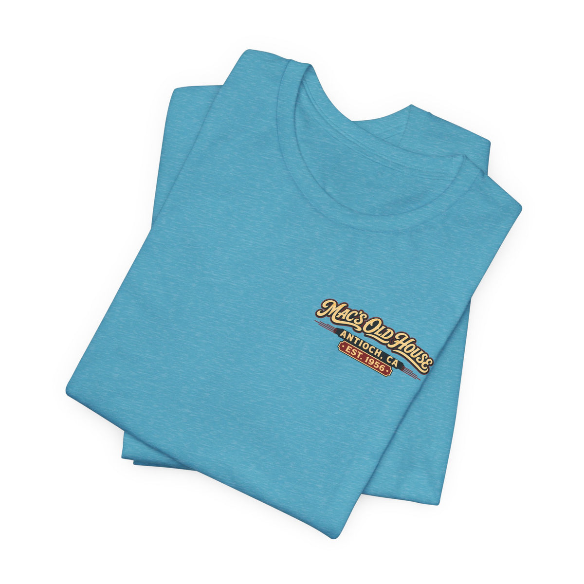 Mac's Old House Tee — Vintage Country House Graphic T-Shirt