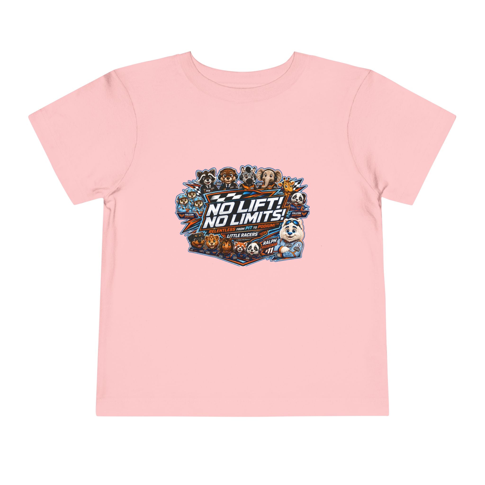 Little Racers™ Storybook Crew Toddler Tee – No Lift! No Limits!™
