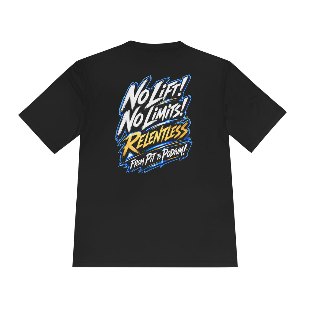 No Lift! No Limits!™ Relentless Back Print Tee