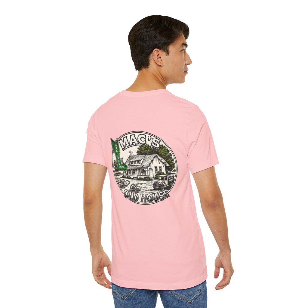 Mac's Old House Tee — Vintage Country House Graphic T-Shirt