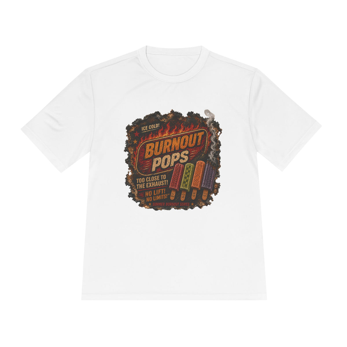 BurnOut Pops Summer Burnout Tee