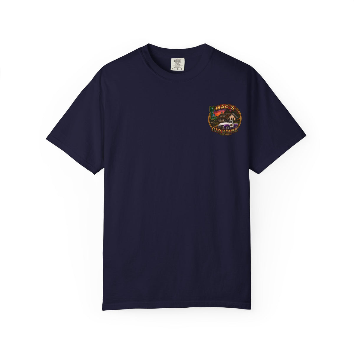 Mac's Old House T‑Shirt — Vintage Antioch, CA Diner Scene