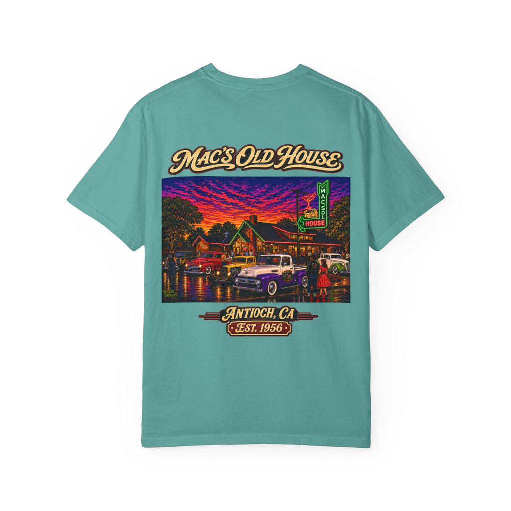Mac's Old House T‑Shirt — Vintage Antioch, CA Diner Scene