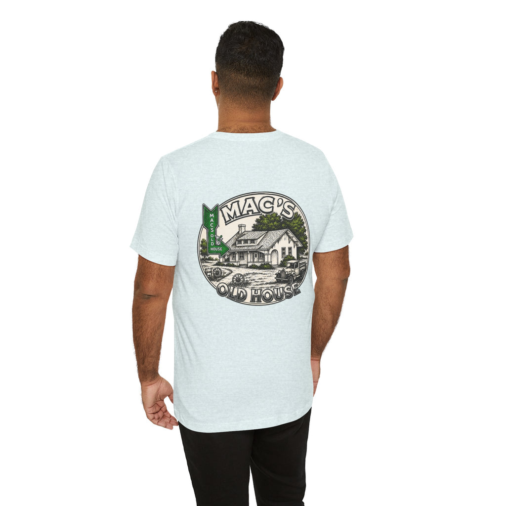 Mac's Old House Tee — Vintage Country House Graphic T-Shirt