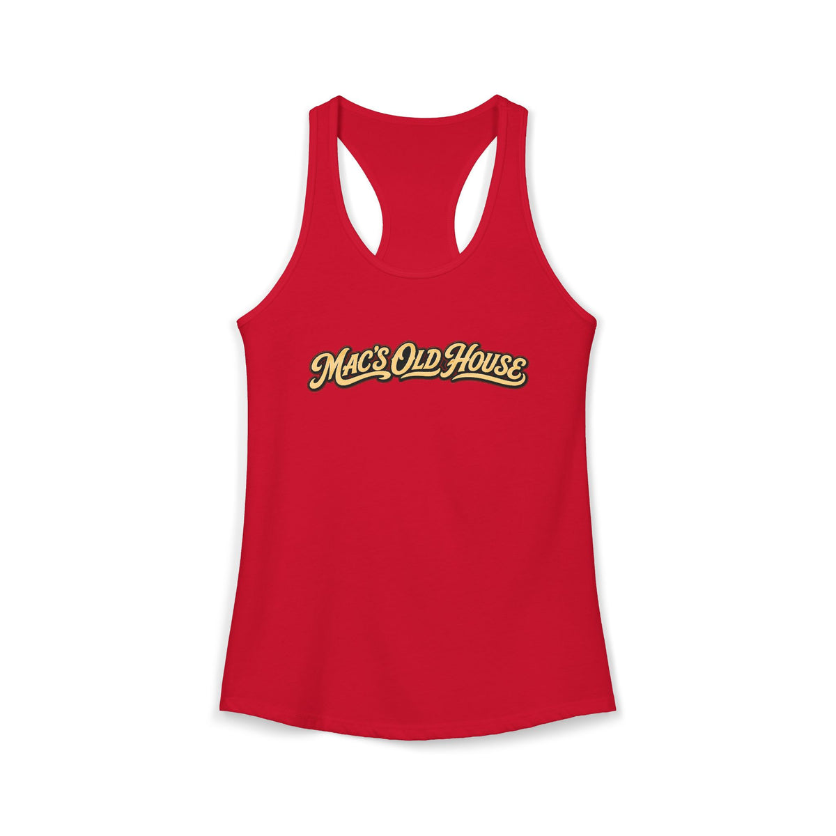 Mac’s Old House Women’s Racerback Tank