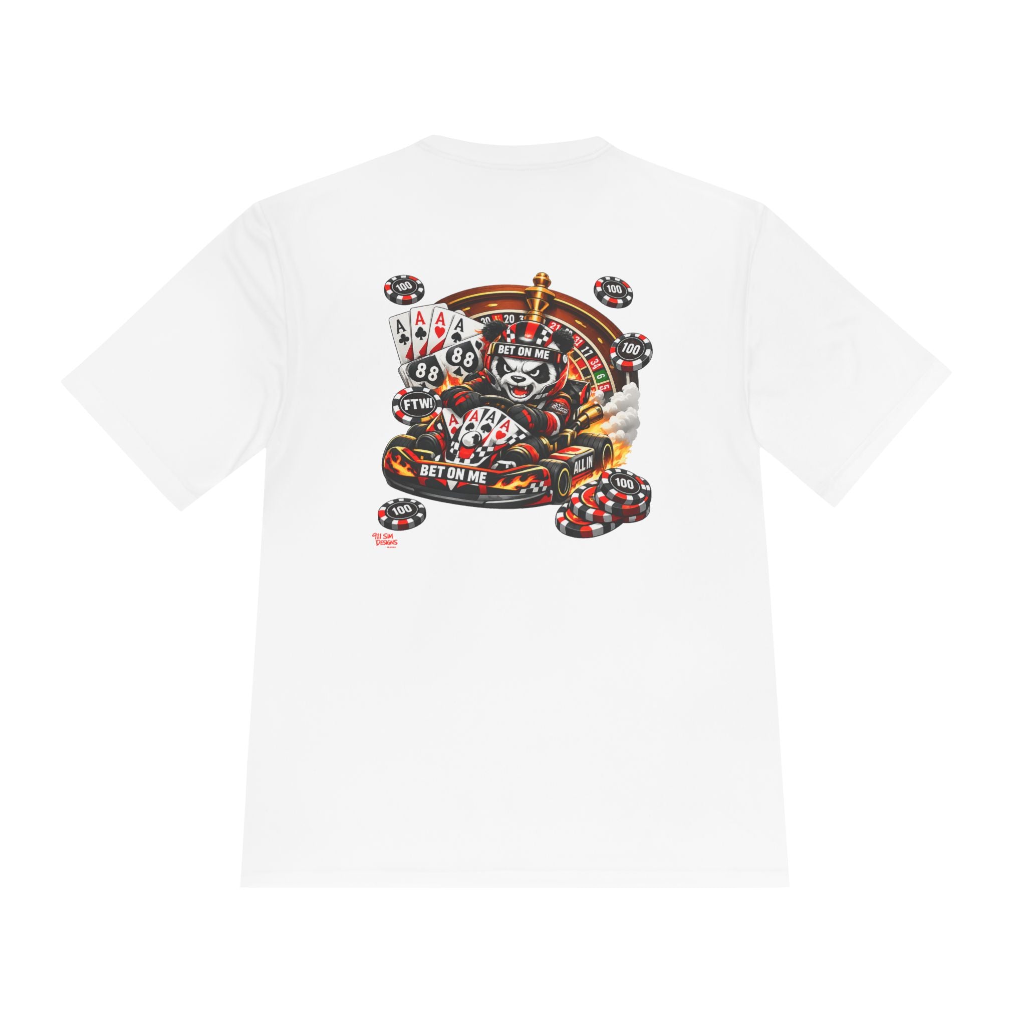 No Limits Casino Skull Tee — Moisture‑Wicking Graphic T‑Shirt
