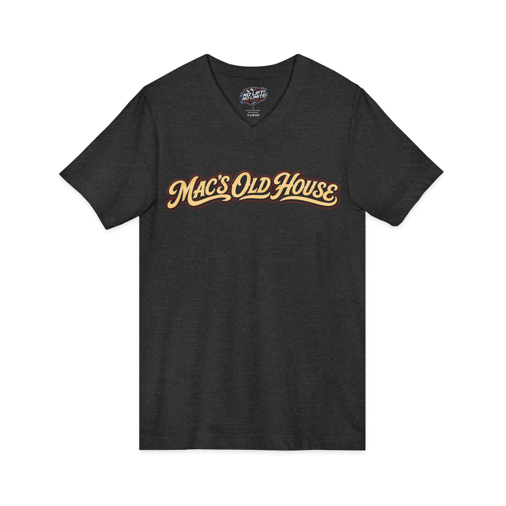 Mac’s Old House Vintage Truck V-Neck Tee