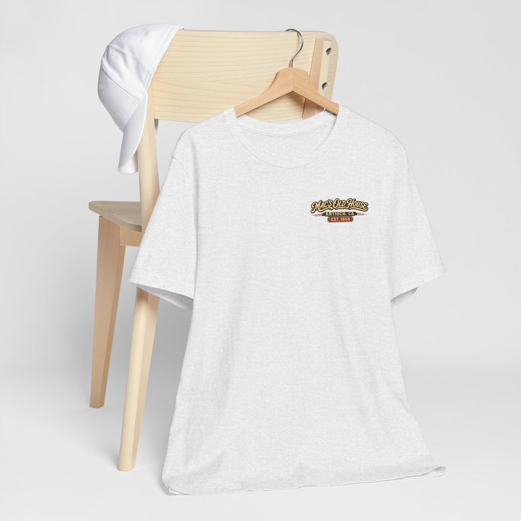 Mac's Old House Tee — Vintage Country House Graphic T-Shirt