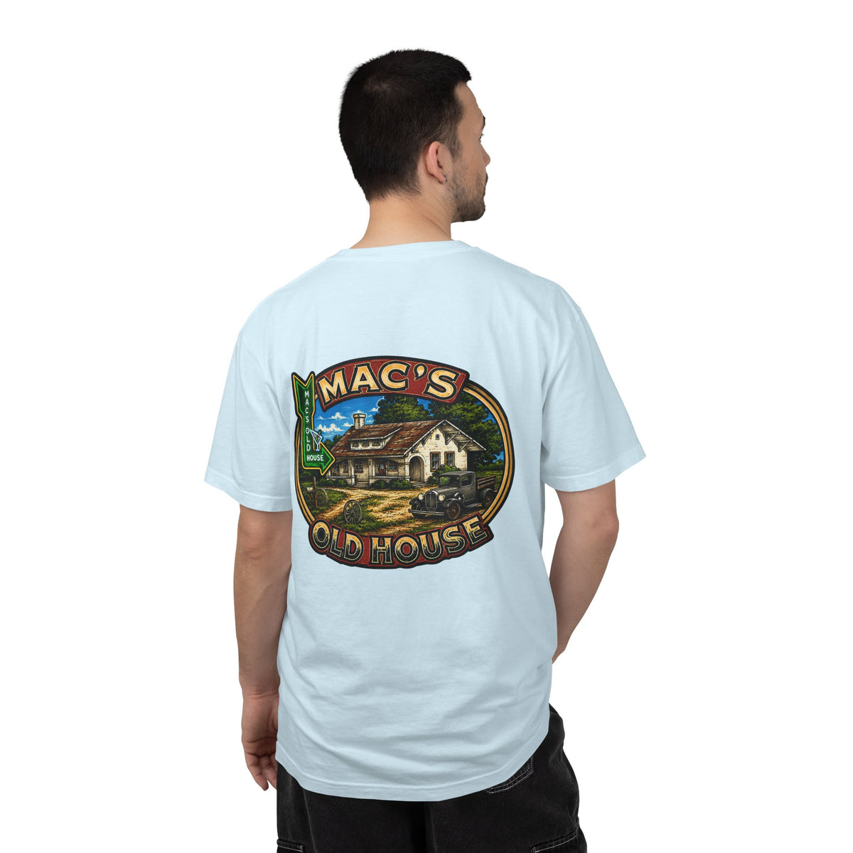 Mac’s Old House Vintage Logo T-Shirt