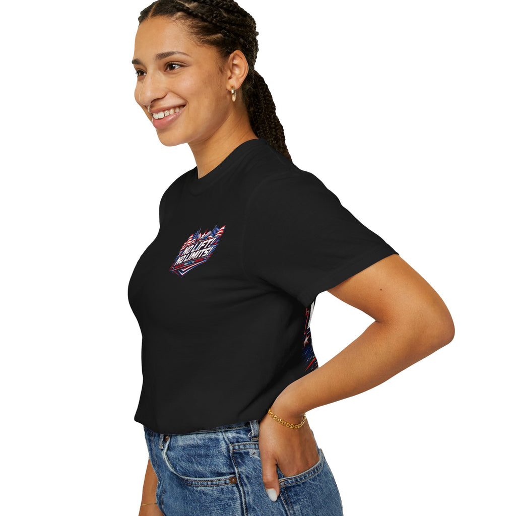 Patriotic '250 Years No Lift, No Limits' T-Shirt