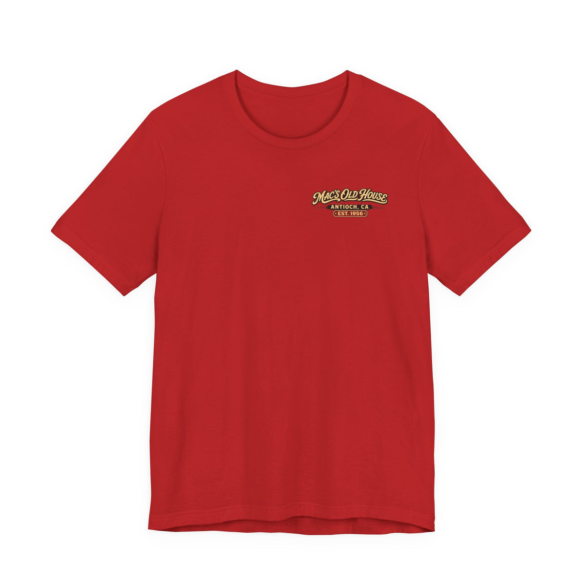 Mac's Old House Tee — Vintage Country House Graphic T-Shirt